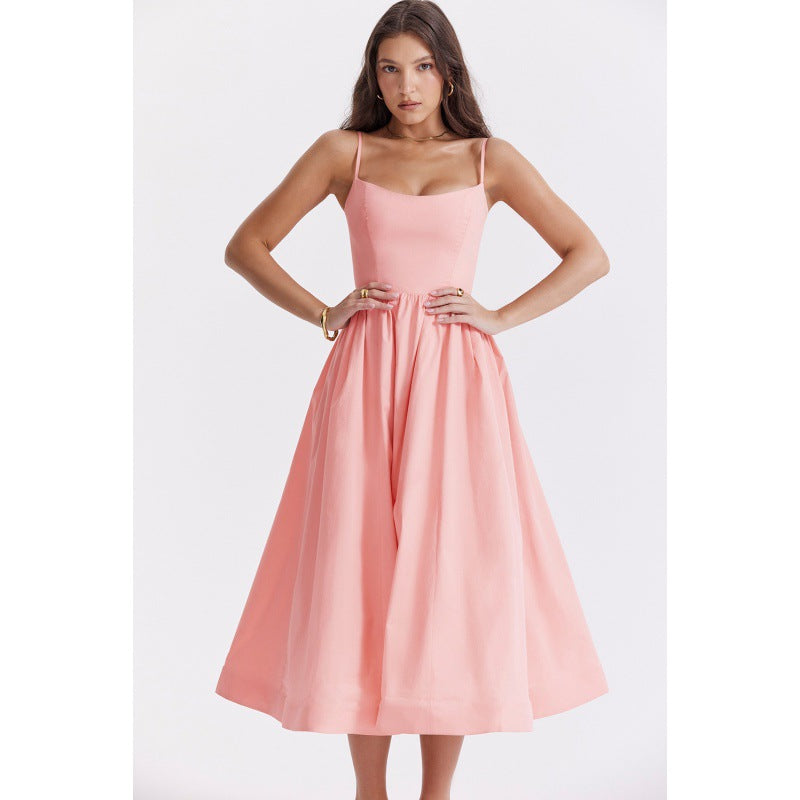 Damen Maxi-Kleid mit floralem Design R&B