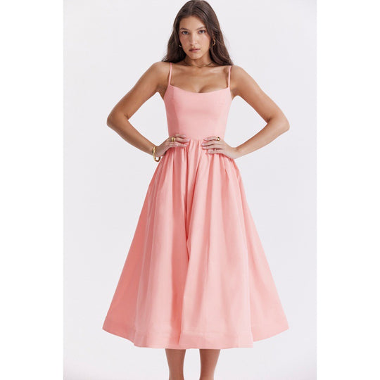 Damen Maxi-Kleid mit floralem Design R&B
