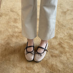Damen Ballerinas im klassischen Vintage-Stil R&B