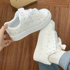 Damen Sneakers mit verspieltem Blumenmuster und komfortabler Sohle R&B