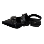 Damen elegante spitze Mules mit dekorativen Schnallen R&B