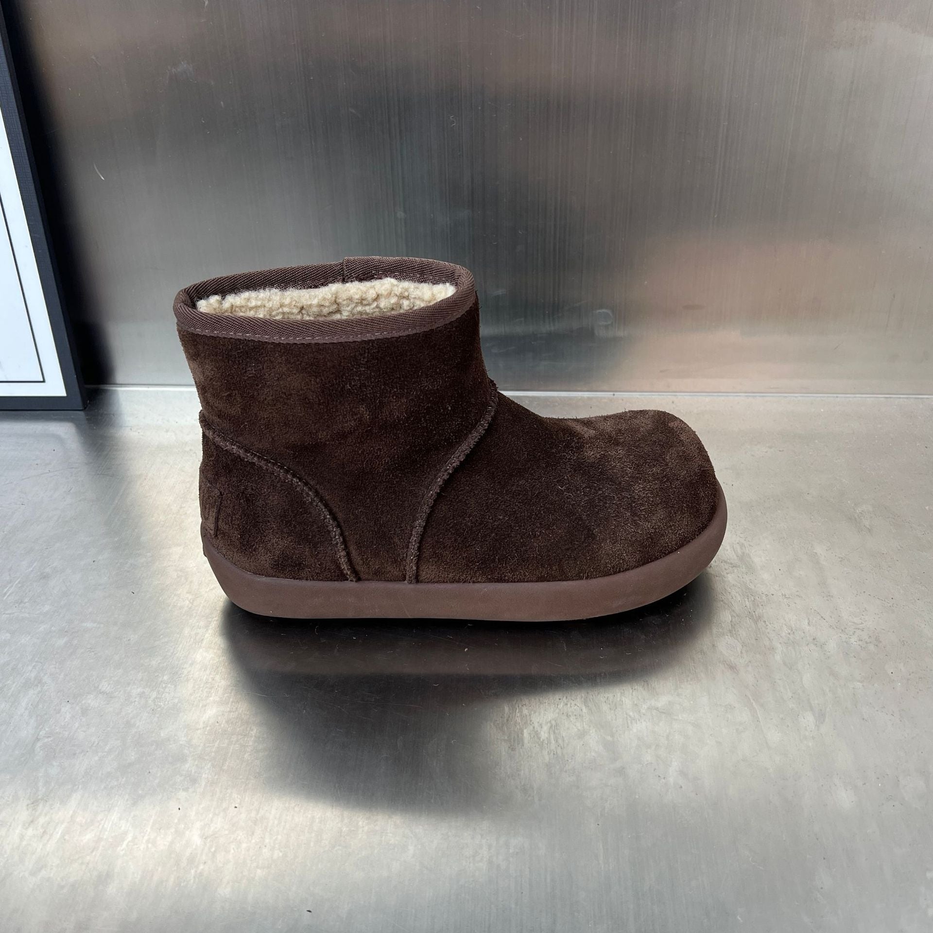 Damen kuschelige und warme Winterstiefel mit weichem Innenfutter R&B
