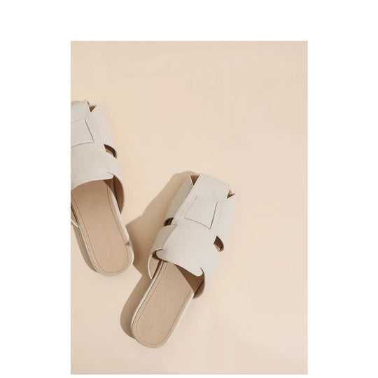Damen modische Clogs mit weichem Fußbetten und stylischer Überlappung R&B