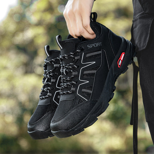 Damen Sportliche Wanderschuhe mit rutschfester Sohle und atmungsaktivem Obermaterial R&B