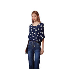 Damen Bluse mit floralem Muster aus luftiger Viskose R&B