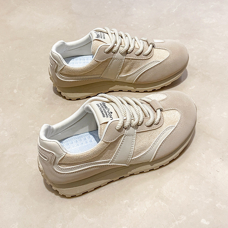 Damen modische Freizeitsneaker mit strapazierfähiger Oberfläche und dämpfendem Sohlenprofil R&B