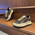 Damen modische Sneakers mit ethnischem Design und komfortabler Dämpfung R&B