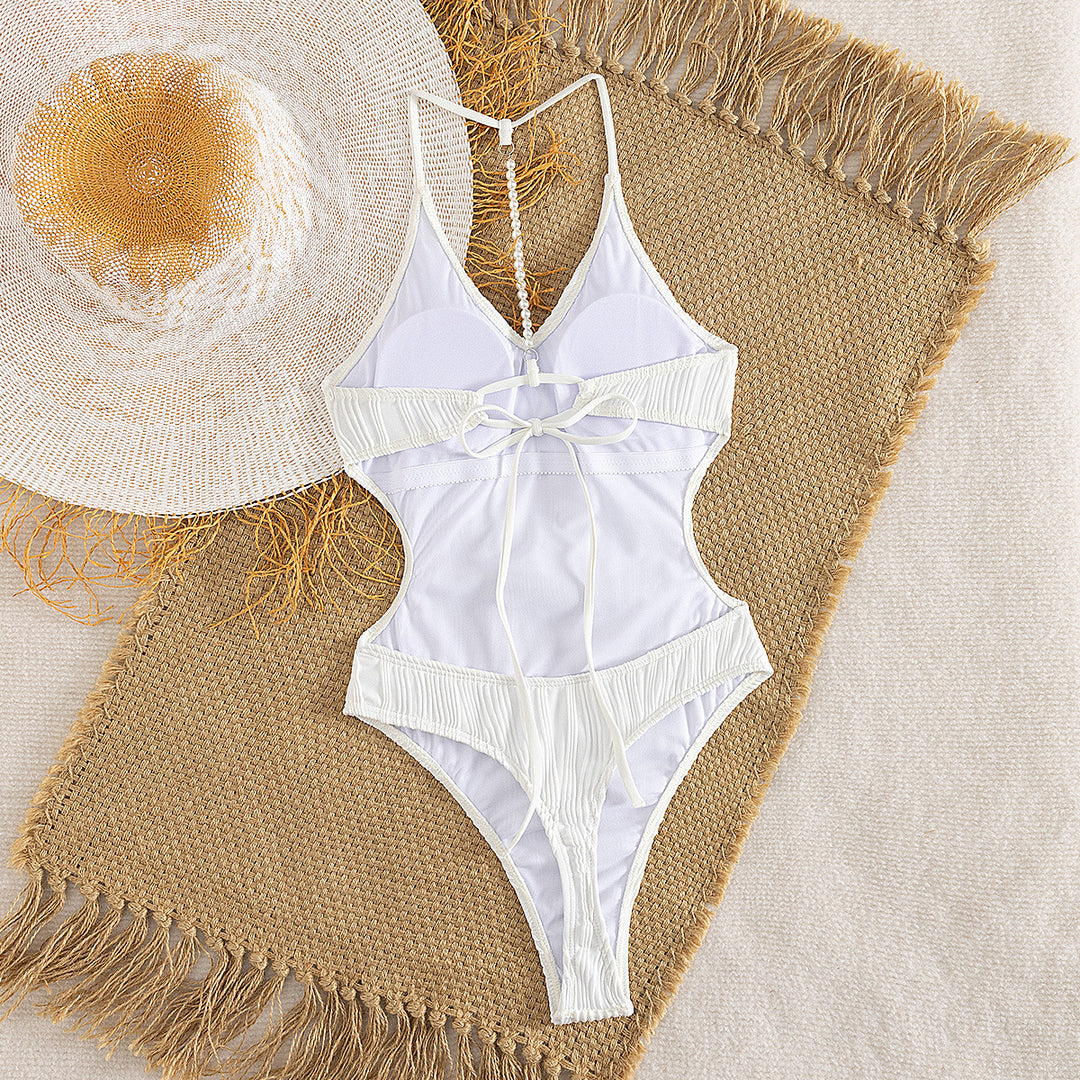 Damen Eleganter Schwimmanzug mit schickem Design R&B