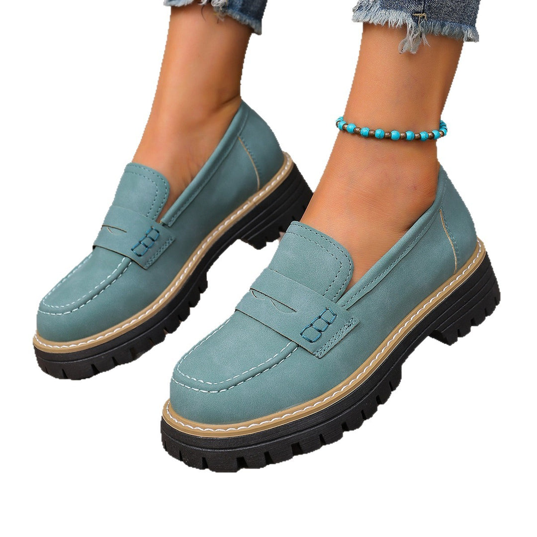 Damen modische Mokassins mit rutschfester Sohle R&B