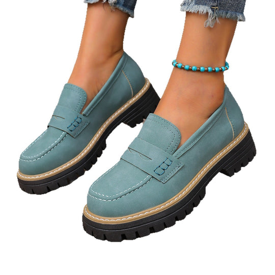 Damen modische Mokassins mit rutschfester Sohle R&B