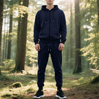 Herren sportlicher Hoodie und Jogginghose Set R&B