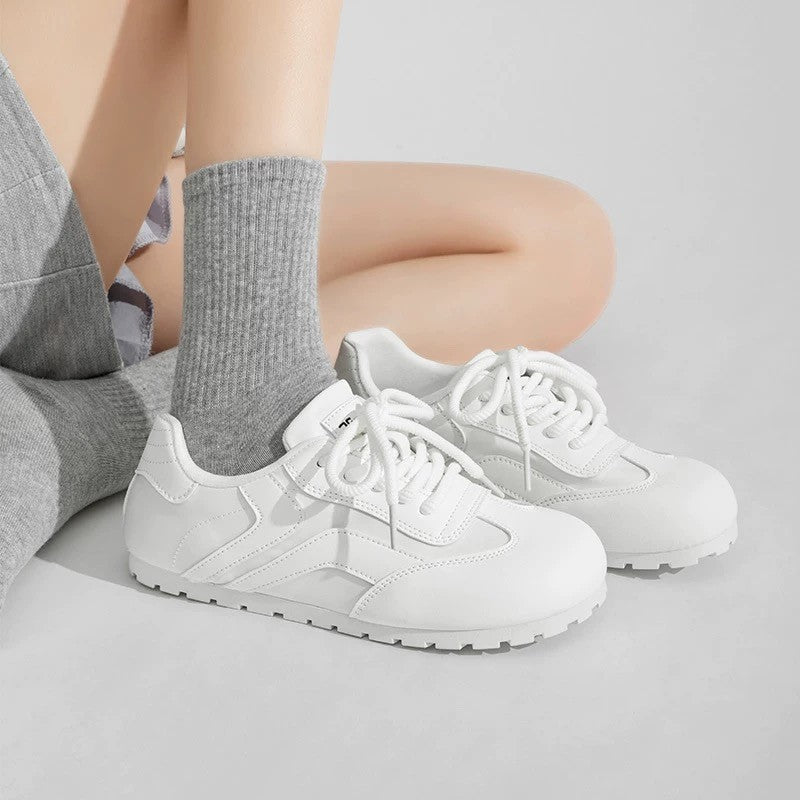 Damen Sportliche Freizeit-Sneaker mit atmungsaktiver Oberflächenstruktur