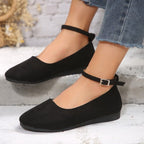 Damen elegante Schnürschuhe mit modischem Riemendesign R&B