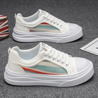 Damen Chunky Sneakers mit atmungsaktiven Einsätzen und modischen Designelementen