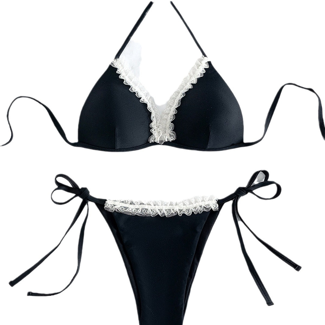 Damen Triangel-Bikini im eleganten Spitzen-Design R&B