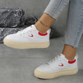 Damen modische Plateau-Sneaker mit trendiger Sohle R&B
