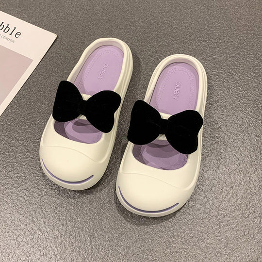 Damen Ballerinas mit elegantem Schleifen-Detail und rutschfester Sohle R&B