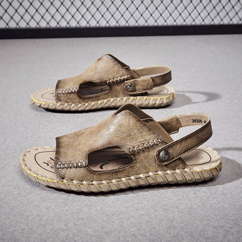 Herren Komfortable Freizeitsandalen mit verstellbarem Riemen R&B