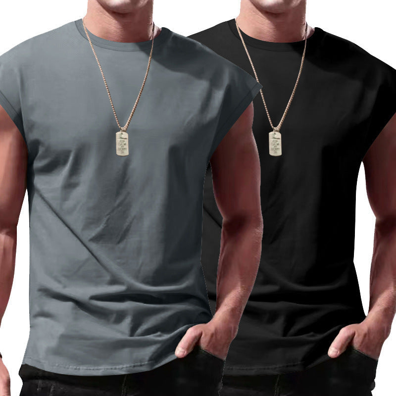 Herren ärmelloses T-Shirt Set R&B