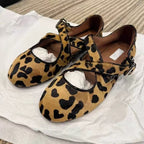 Damen Ballerinas mit elegantem Schnallenakzent und weich gepolsterter Innensohle R&B