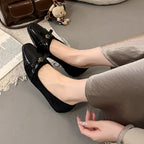 Damen Ballerinas mit dekorativem Schleifen-Detail und eleganter Applikation R&B