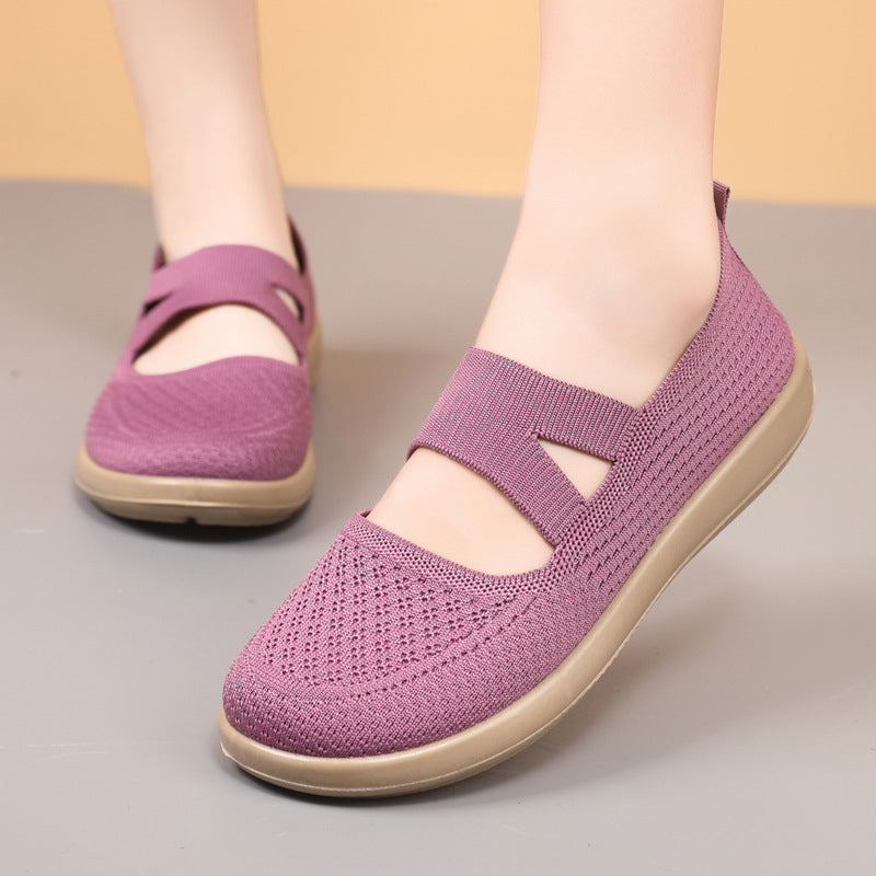Damen Atmungsaktive Freizeitschuhe mit elastischem Design R&B