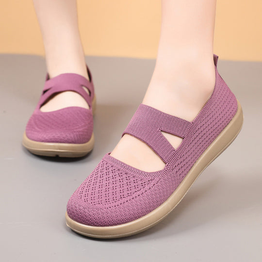 Damen Atmungsaktive Freizeitschuhe mit elastischem Design R&B