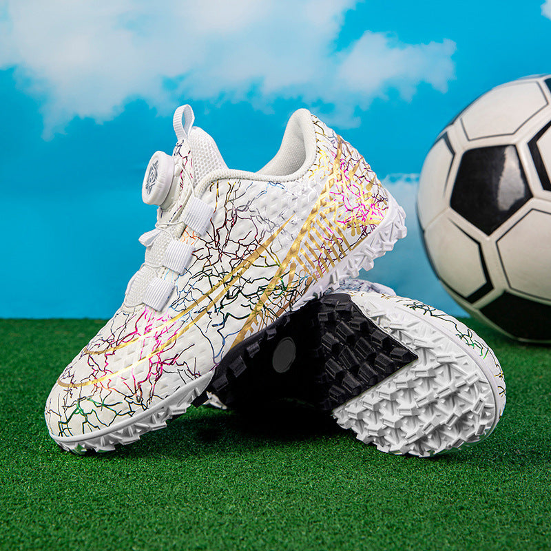Damen Fußball-Sneaker mit innovativem Schnellschnürsystem und rutschfester Laufsohle R&B
