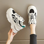 Damen Chunky Sneaker mit atmungsaktivem Mesh und komfortabler Dämpfung R&B