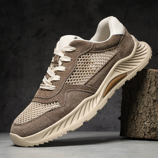 Herren Atmungsaktive Sport-Sneaker mit flexibler Gummisohle und robustem Obermaterial R&B