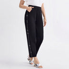 Damen Elegante und bequeme Hose mit seitlichen Taschen