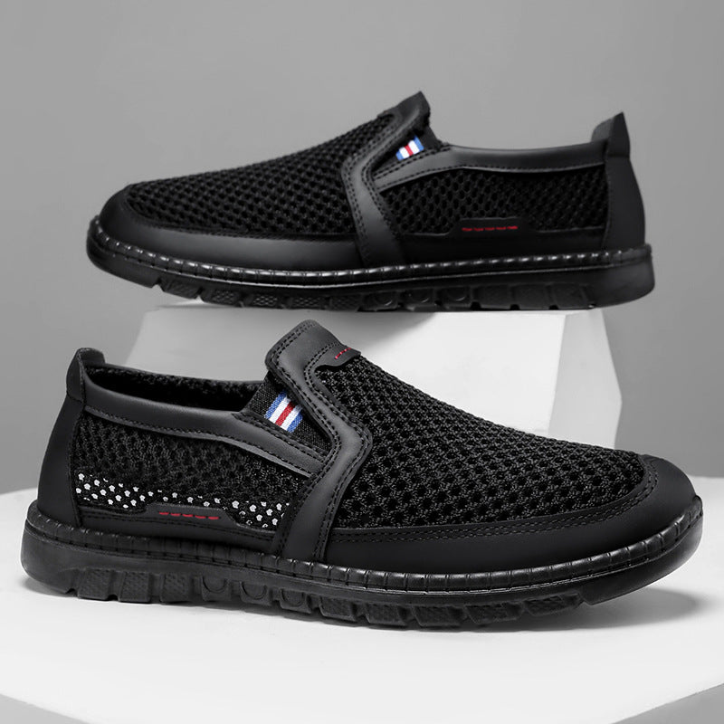Damen Komfortable und leichte Slip-On Freizeitschuhe mit atmungsaktivem Design R&B