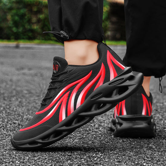 Damen Sportliche Sneakers mit innovativem Dämpfungssystem und atmungsaktiver Mesh-Oberfläche R&B