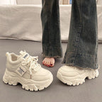 Damen Plattform Sneakers mit modischem Design und bequemer Dämpfung R&B
