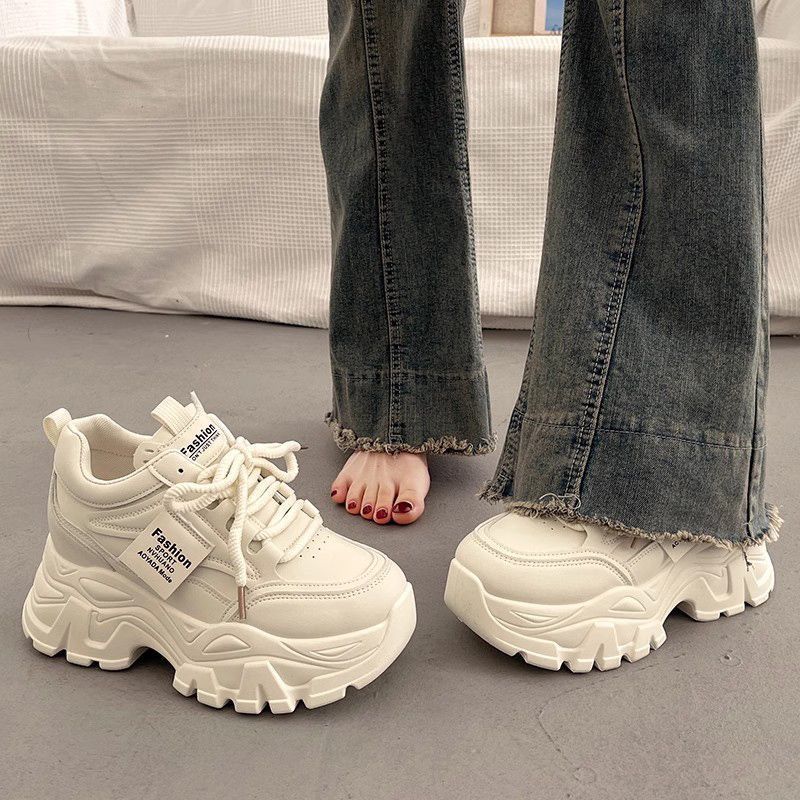 Damen Plattform Sneakers mit modischem Design und bequemer Dämpfung R&B