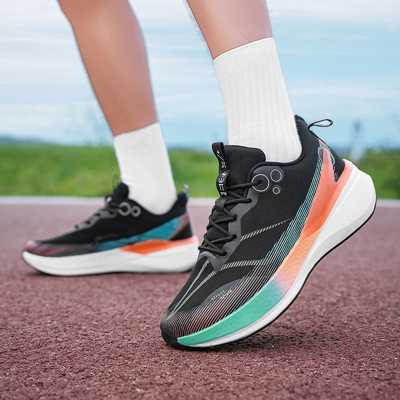 Damen Leistungsstarke Laufschuhe mit atmungsaktivem Mesh-Obermaterial und dämpfender Sohle R&B