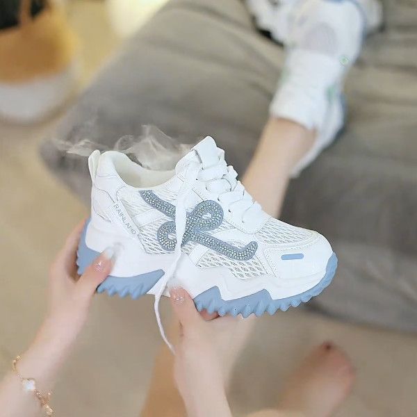 Damen Sportliche Chunky Sneakers mit atmungsaktivem Obermaterial R&B