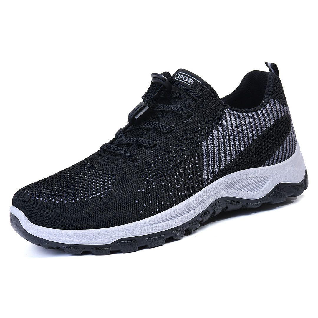Damen Sportliche Laufschuhe mit atmungsaktivem Strickoberteil und innovativem Schnellschnürsystem R&B