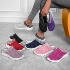 Damen nan Strick-Mule mit sockenhaftem Schaft und gedämpfter Segmentlaufsohle R&B