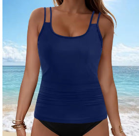 Damen Tankini-Oberteil mit modischem Rüschendesign R&B