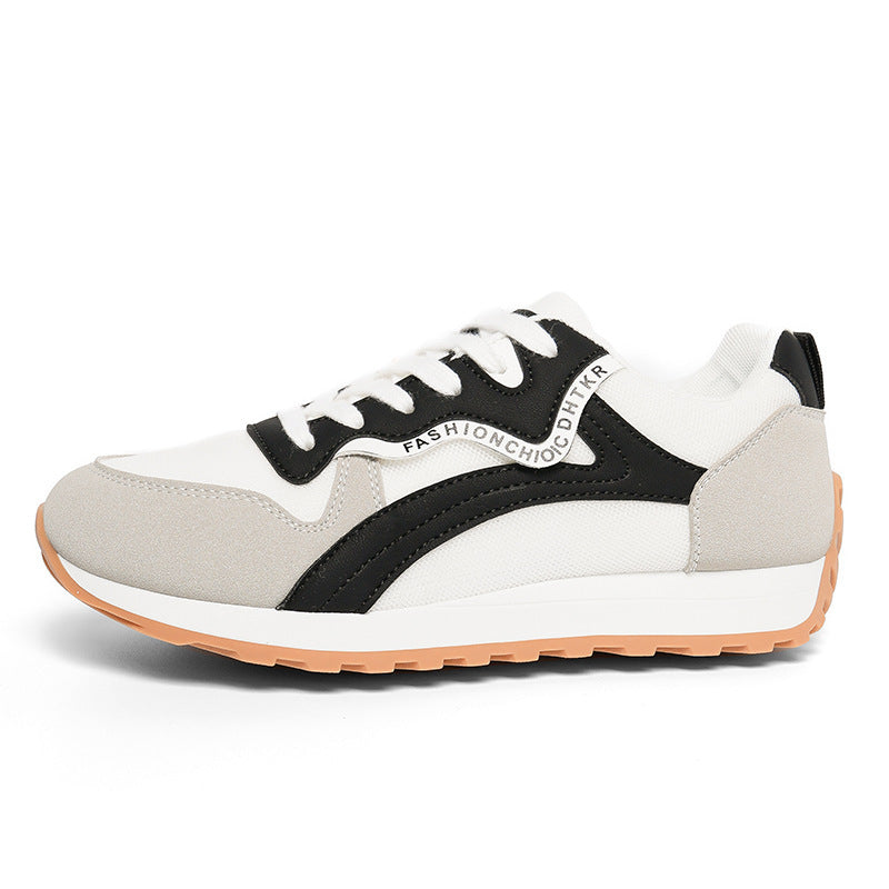 Damen Sportliche Freizeitschuhe mit atmungsaktiven Mesh-Einsätzen und dämpfender Laufsohle R&B