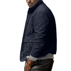 Herren sportliche Cordjacke mit praktischen Taschen und modernem Design R&B