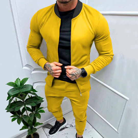 Herren Sportanzug mit modernem Schnitt und praktischen Reißverschlusstaschen R&B