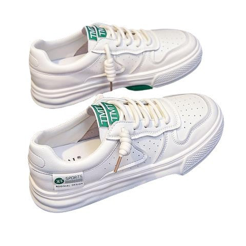 Damen Sportliche Sneakers mit atmungsaktiver Oberflächenstruktur und verstärkter Sohle R&B