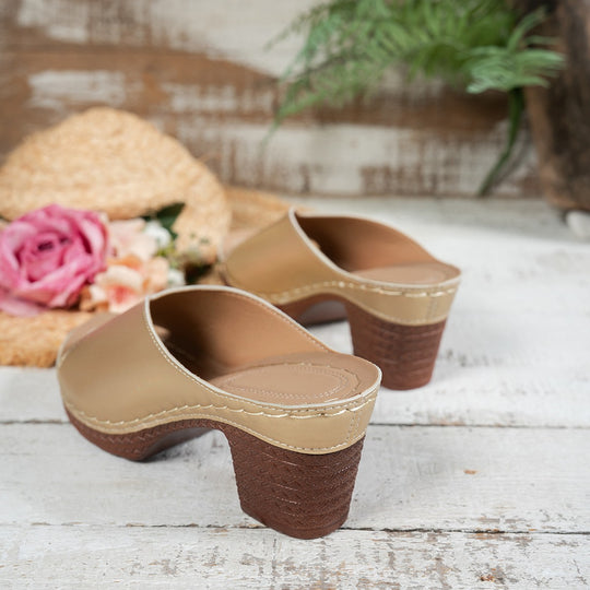 Damen moderne High Heels mit offener Zehenfront R&B