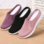 Damen Sportliche Slip-On Freizeitschuhe mit elastischem Obermaterial R&B