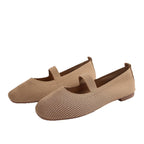 Damen Atmungsaktive und bequeme Mesh-Ballerinas R&B