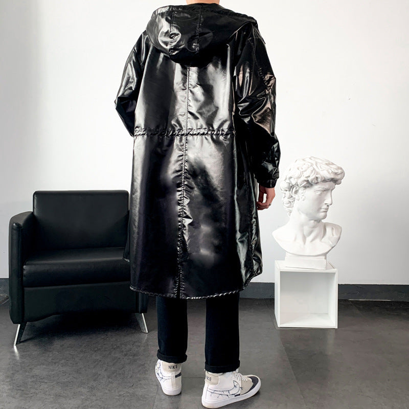 Herren reflektierende Regenjacke mit verstellbarem Kapuzenbereich und praktischen Taschen R&B