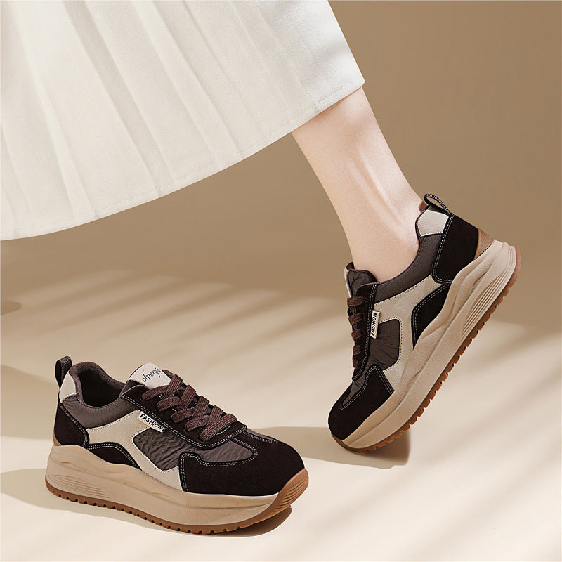 Damen Sportliche Sneaker mit dämpfender Laufsohle und atmungsaktiver Oberfläche R&B