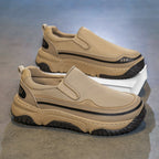 Damen Slip-On Freizeitschuhe mit atmungsaktiver Obermaterialkombination und rutschfester Sohle R&B